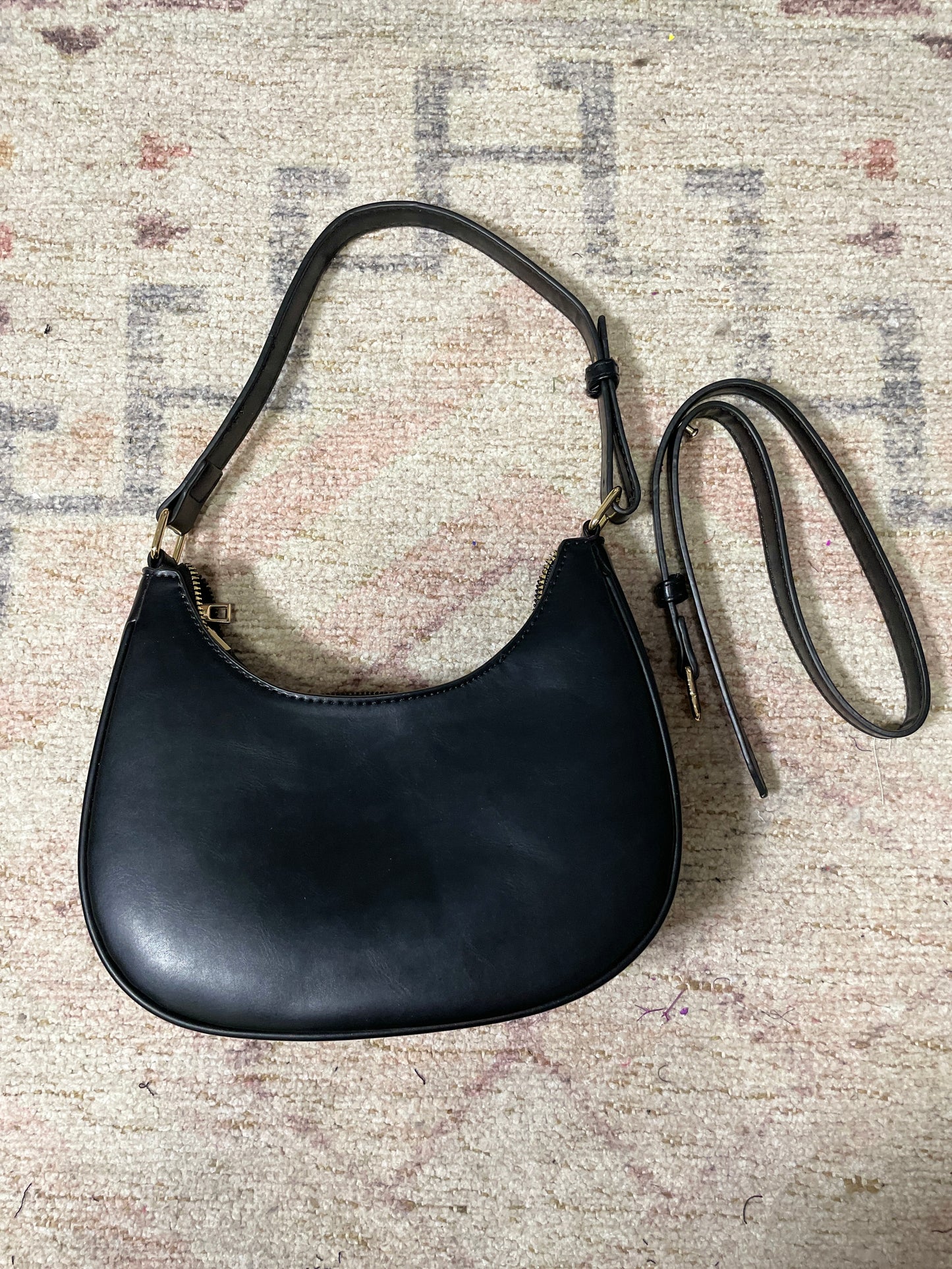 Sleek Black Purse | From the Rack | Grace Thrifts