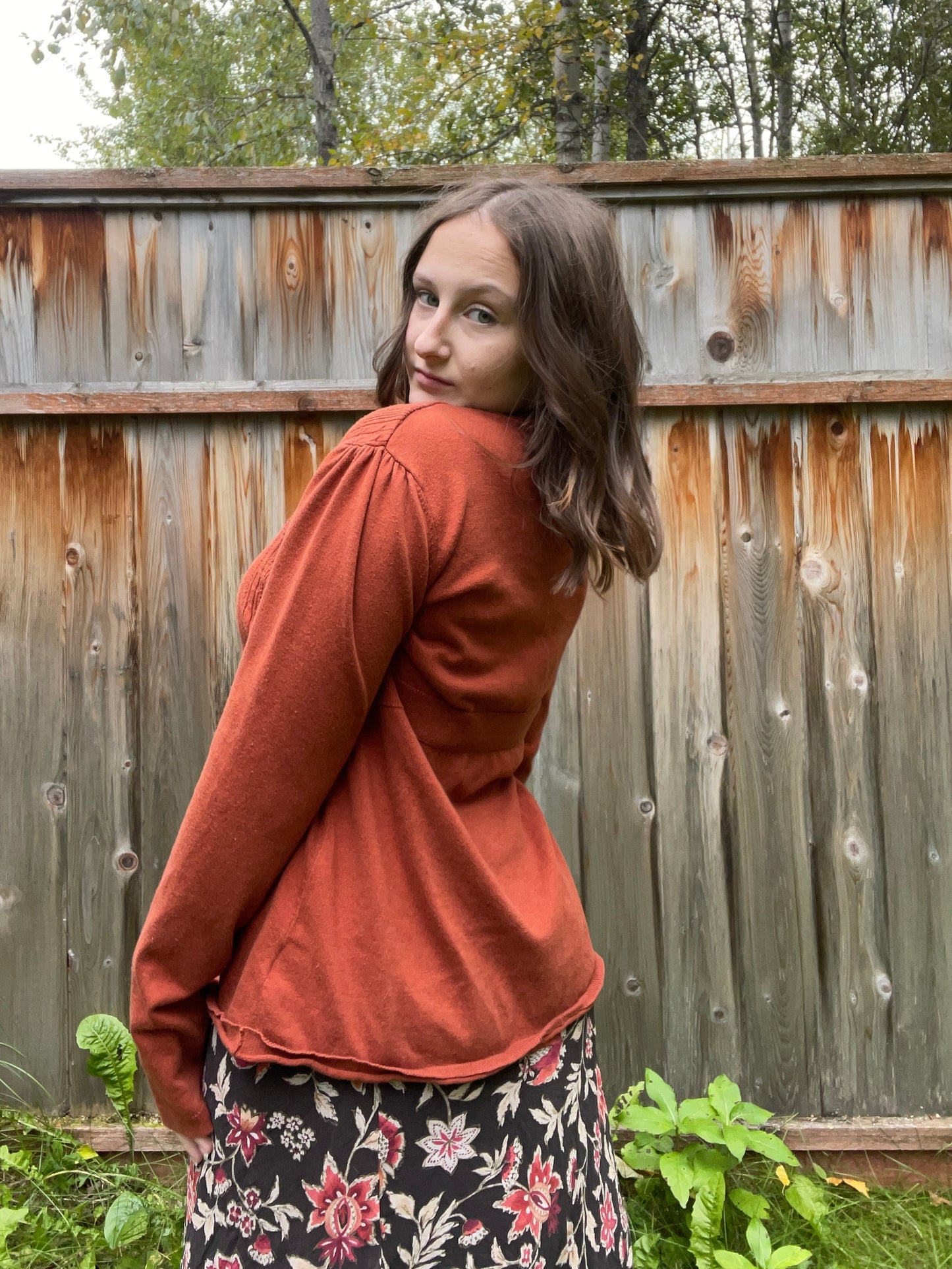 Pumpkin Spice Cardigan