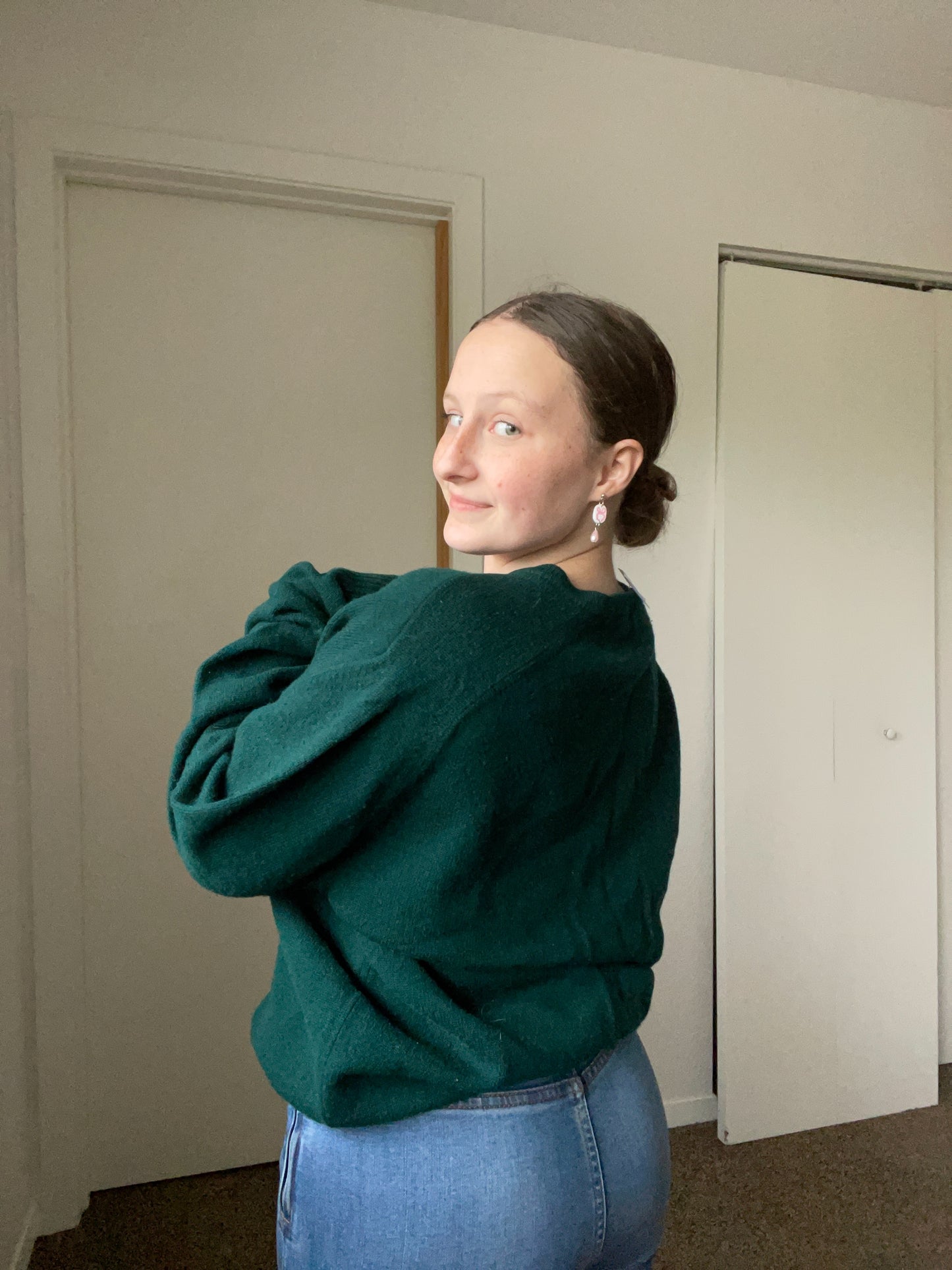 Emerald Wool Sweater