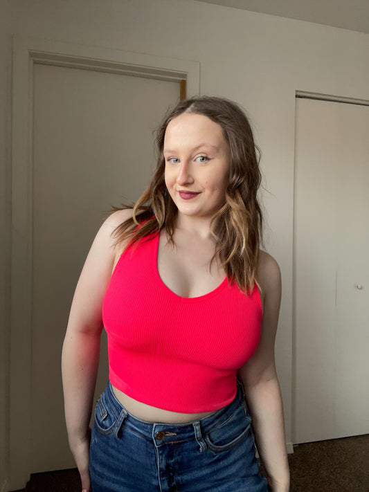 Ribbed Activewear Tank