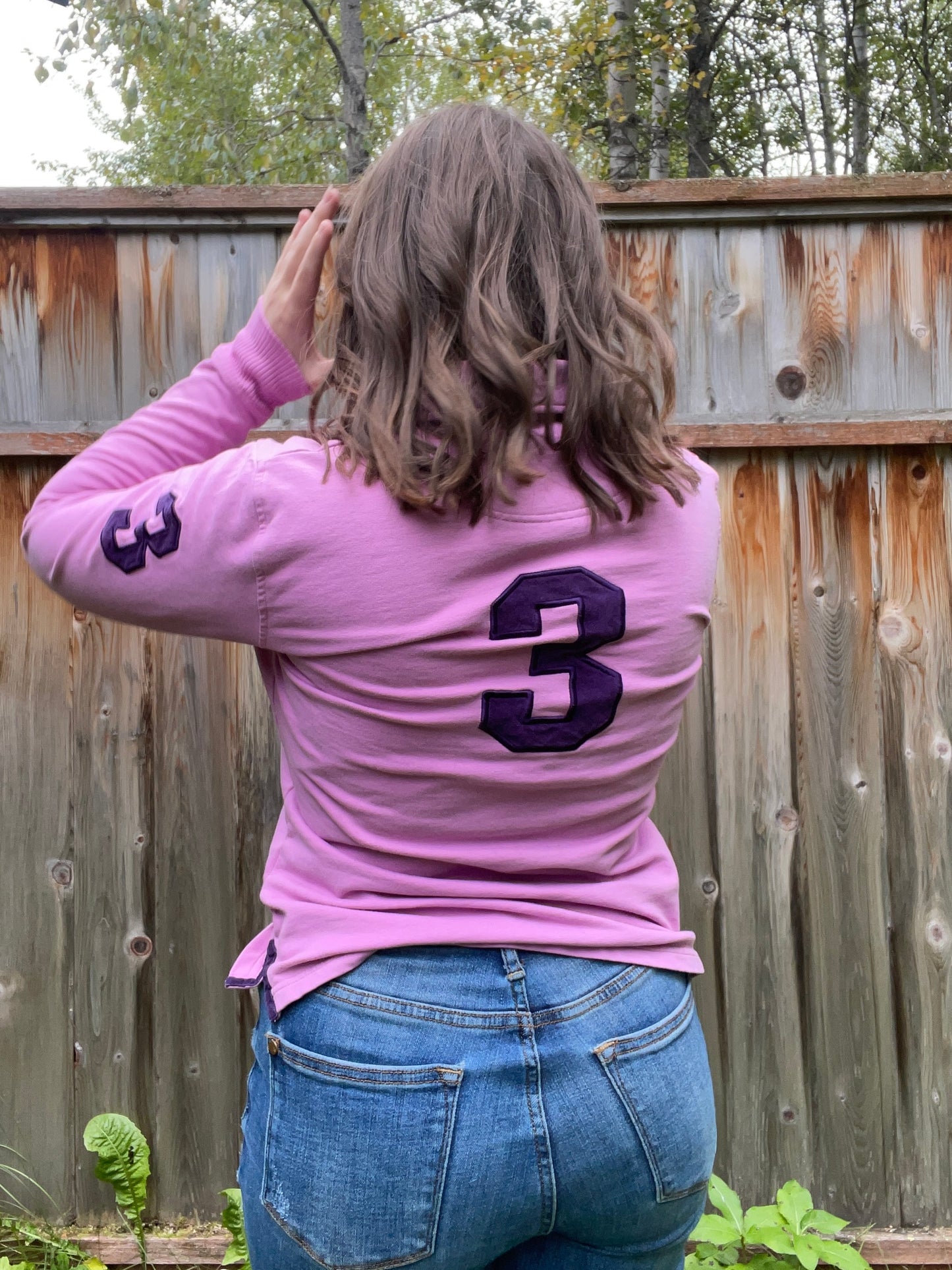 Mauve Jersey Pullover
