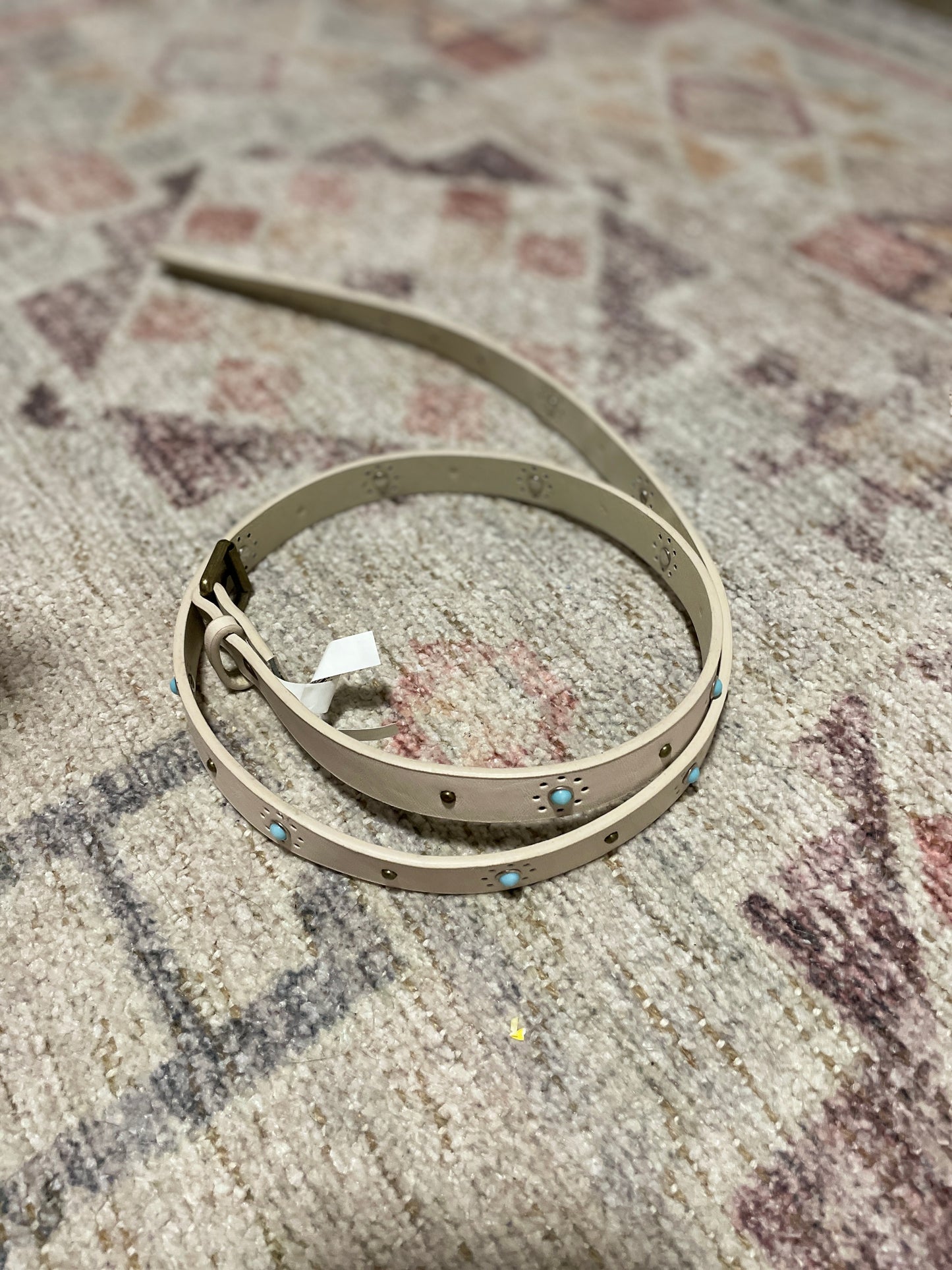Turquoise Burst Belt | From the Rack | Grace Thrifts