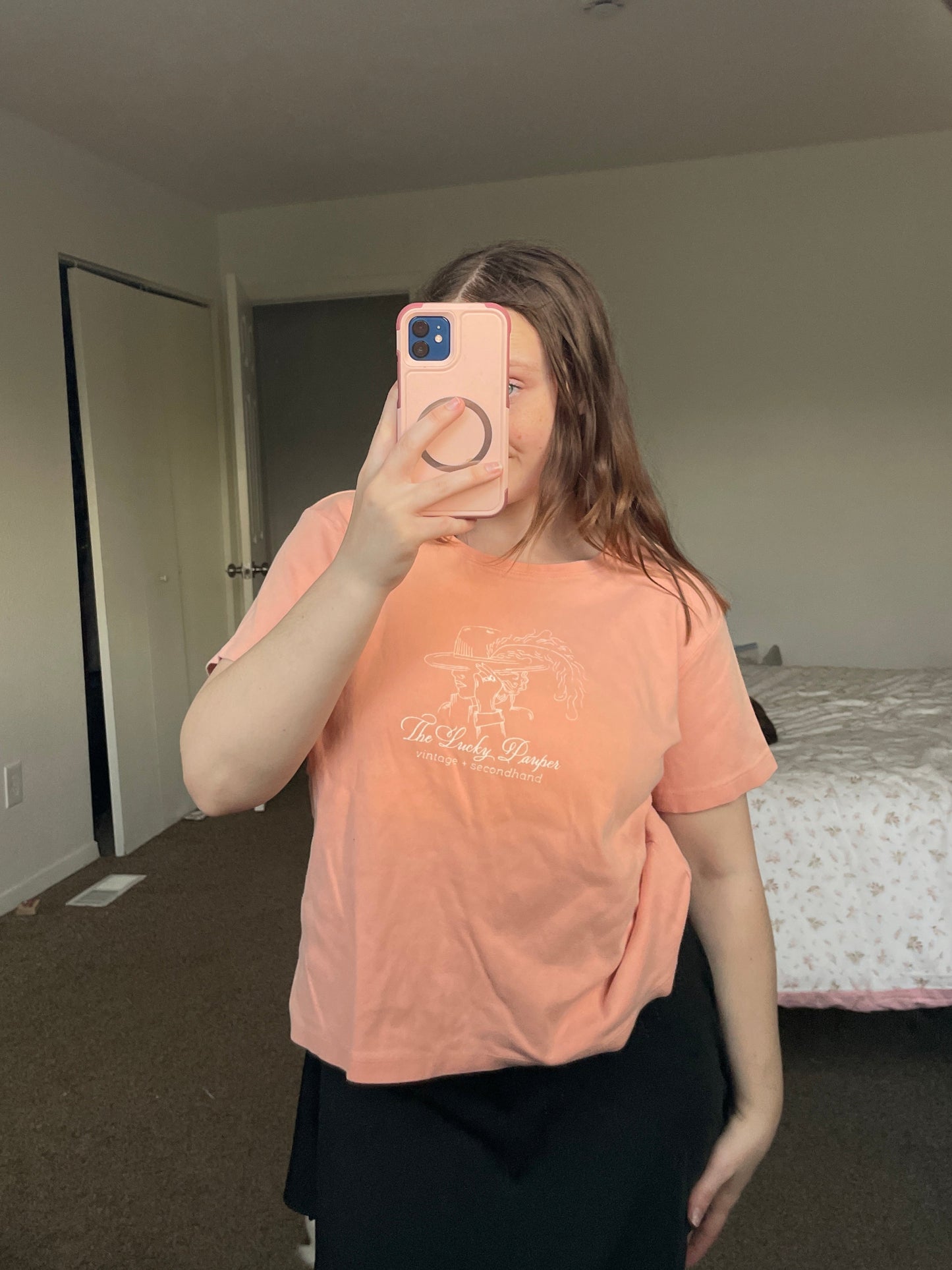 The Lucky Pauper Graphic Tee | From the Rack | Grace Thrifts