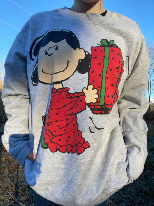 Charlie Brown Christmas Crewneck | From the Rack | Grace Thrifts | Curated Secondhand Styles | Wasilla, AK