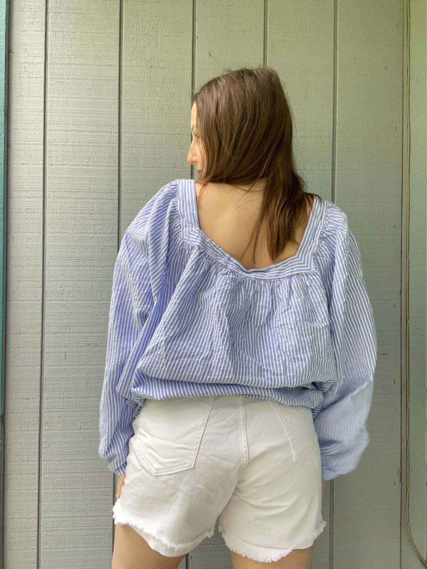 Levi's White Denim Shorts | From the Rack | Grace Thrifts