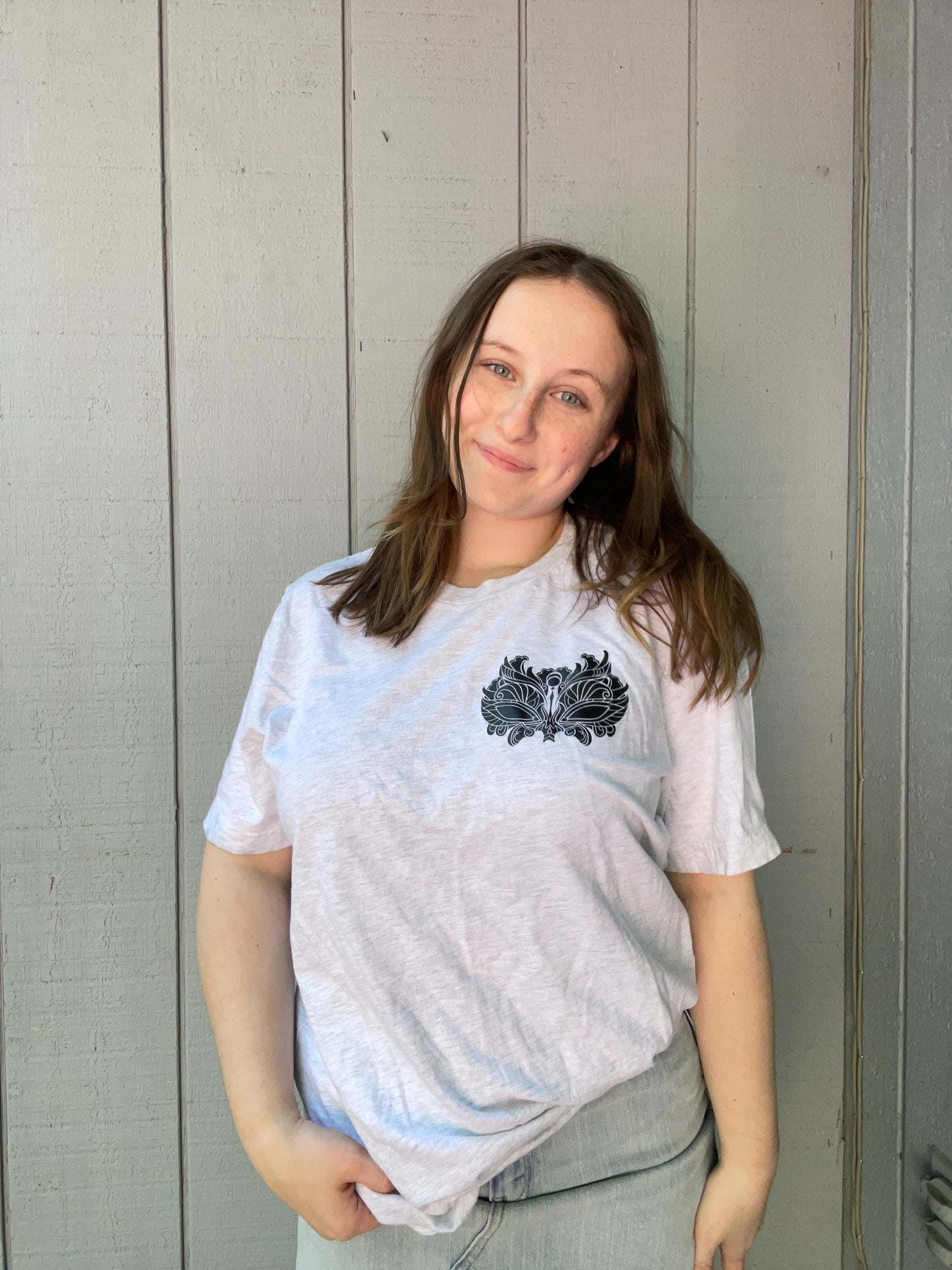 Dead Trove Mask Graphic Tee | From the Rack | Grace Thrifts