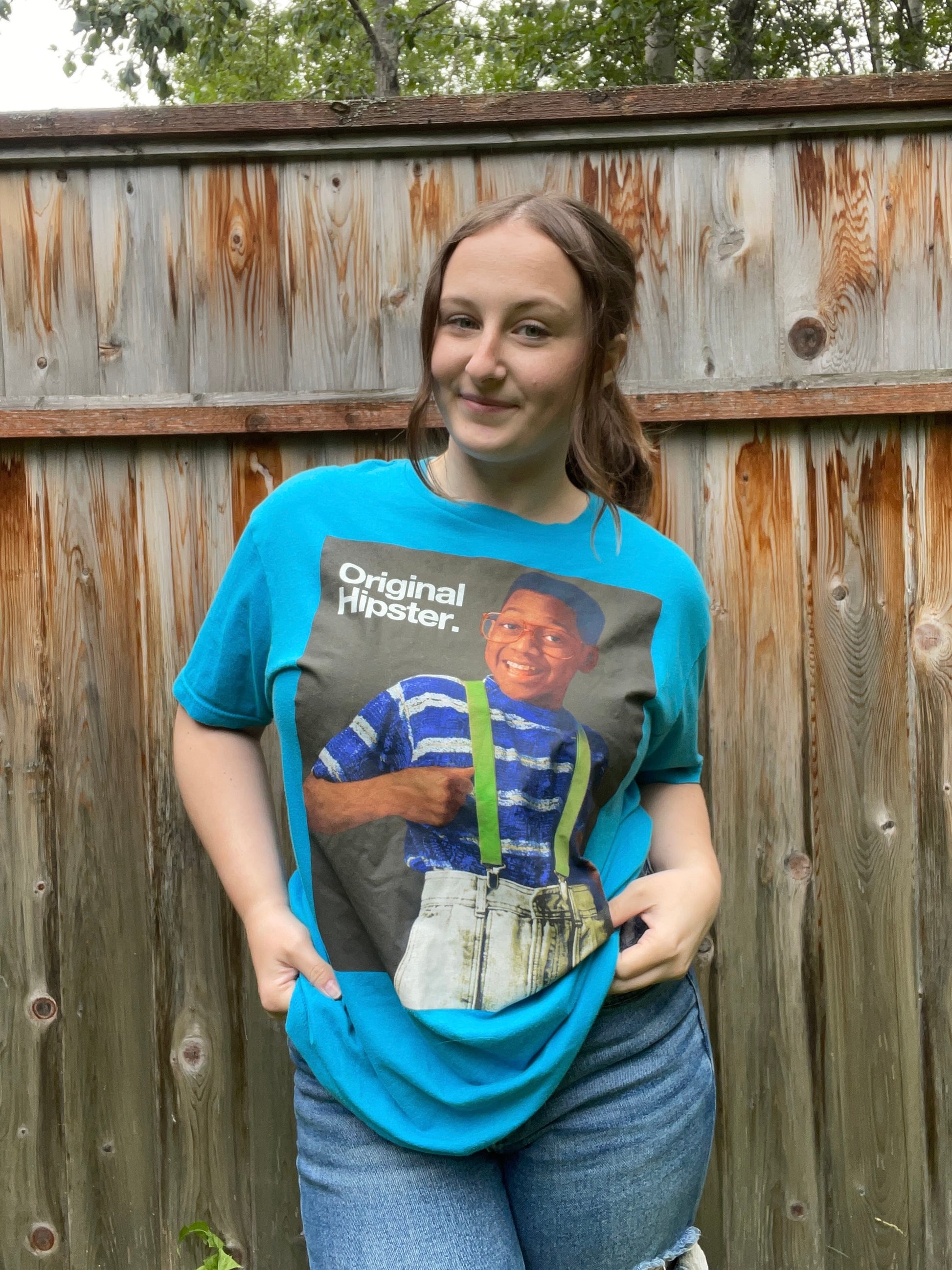 Original Hipster Graphic Tee | From the Rack | Grace Thrifts