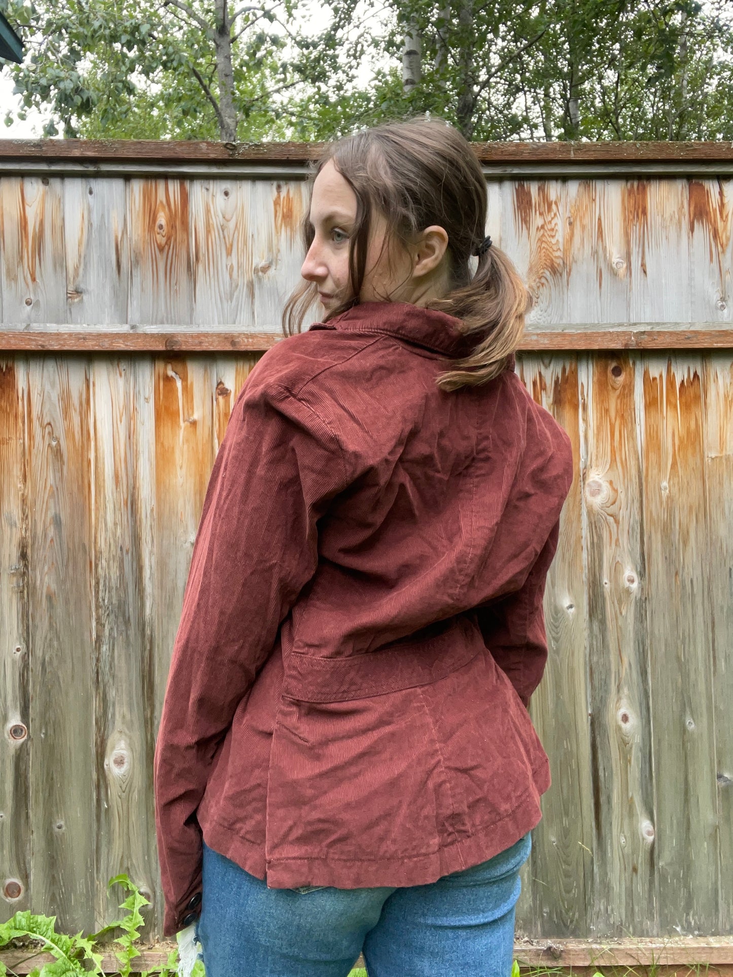 Eddie Bauer Ribbed Blazer | From the Rack | Grace Thrifts
