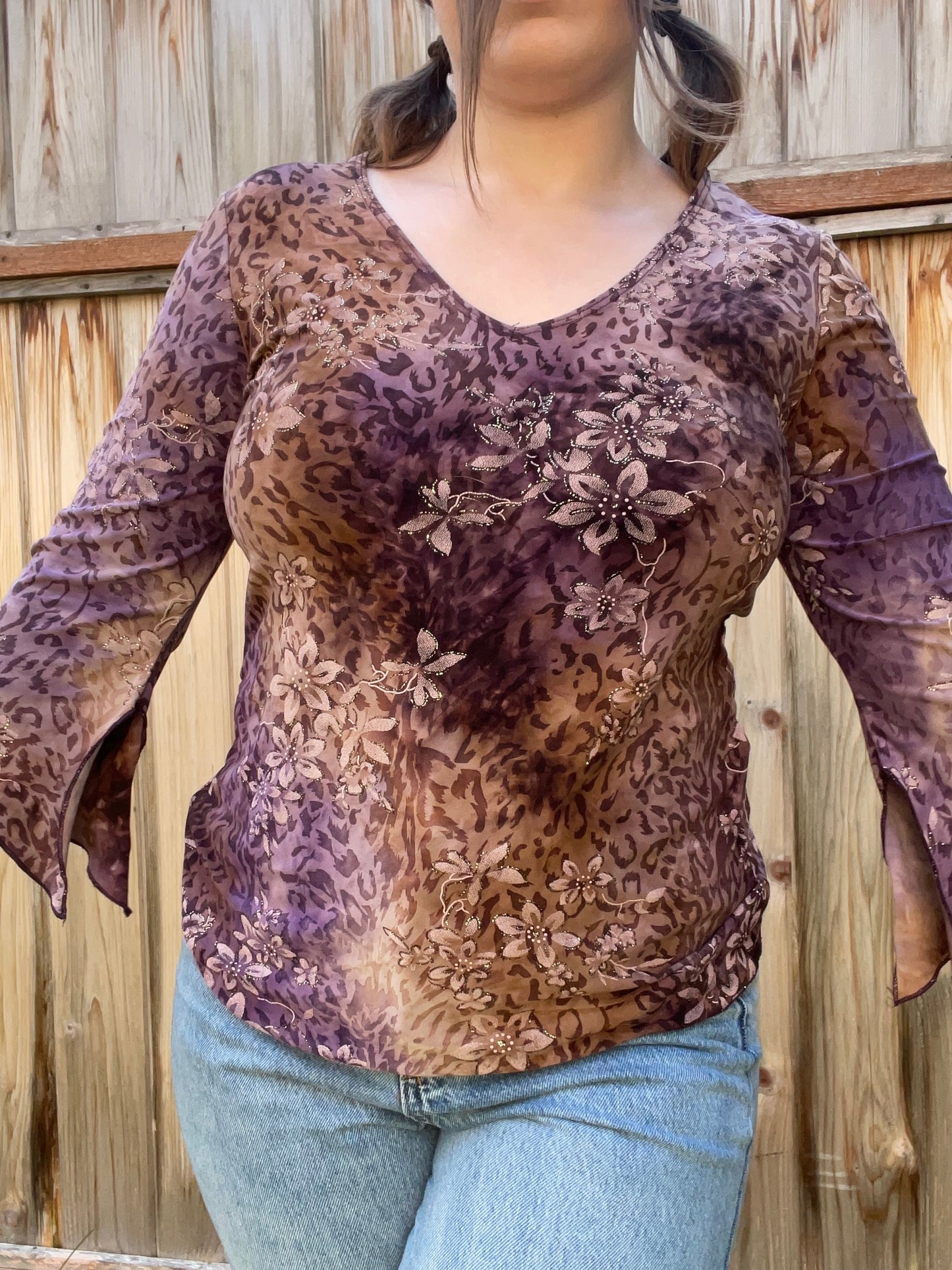 Whimsy and Wild Blouse | From the Rack | Grace Thrifts