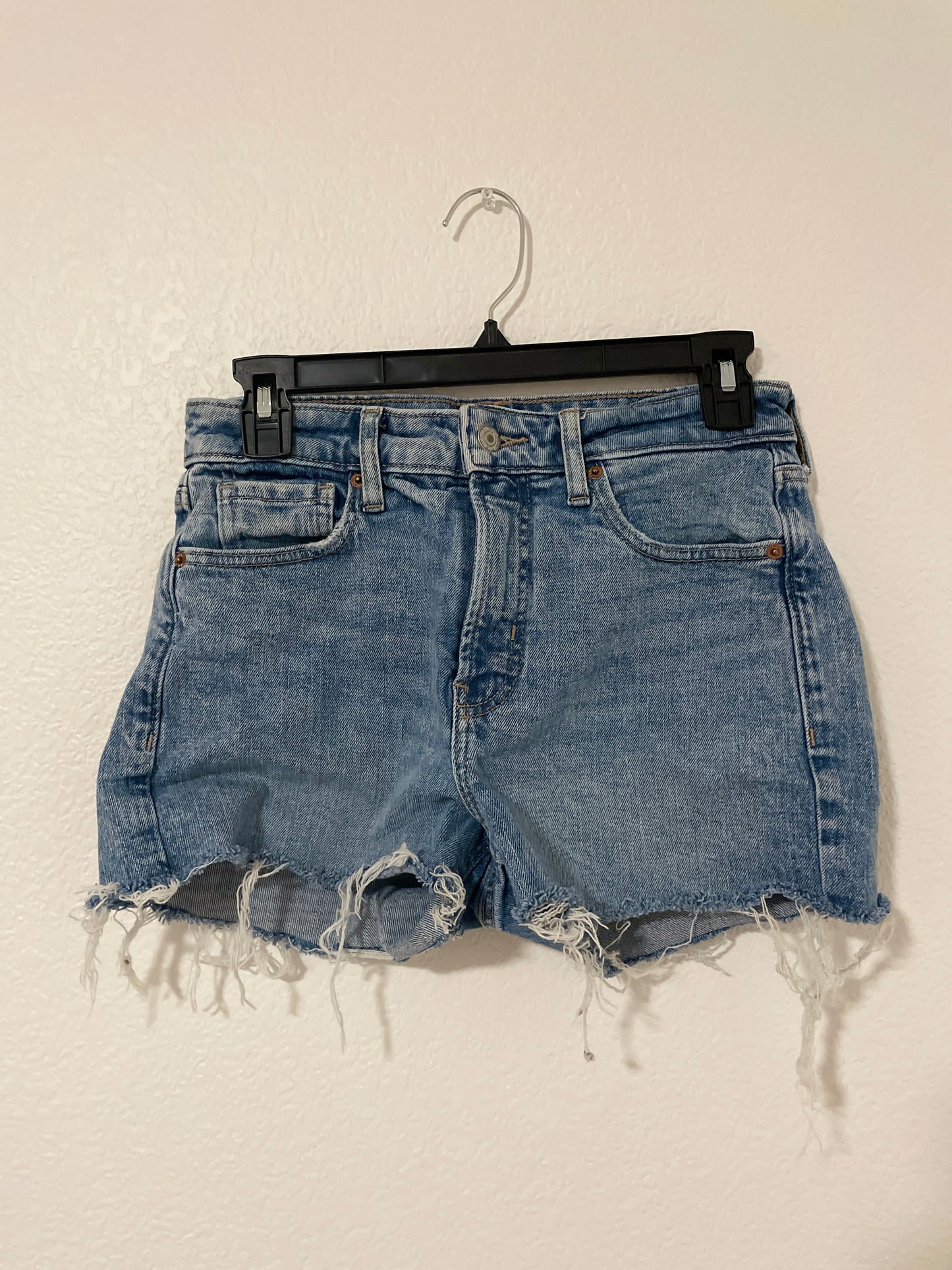 High Rise Denim Shorts | From the Rack | Grace Thrifts