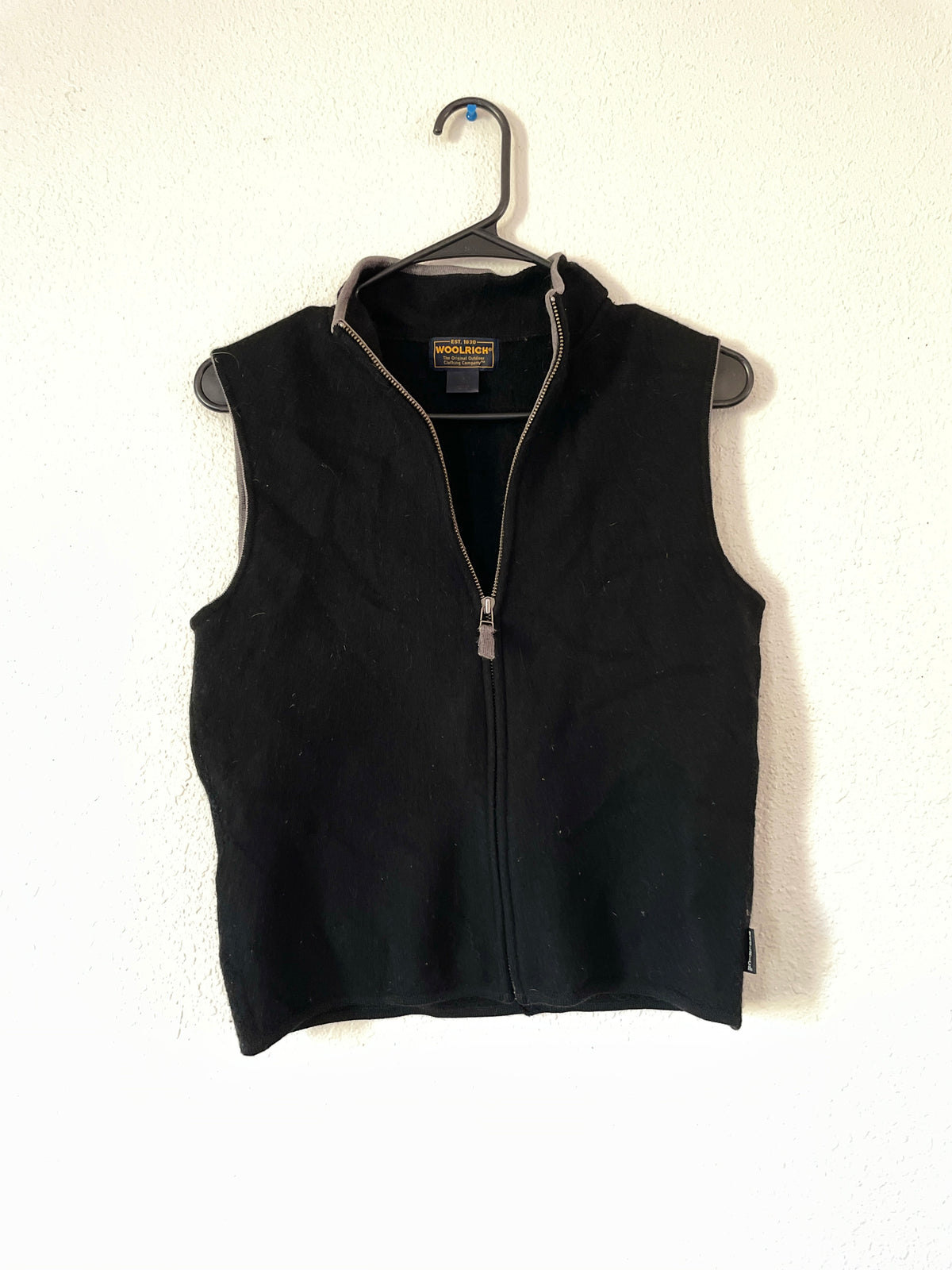 Woolrich Black Vest | From the Rack | Grace Thrifts