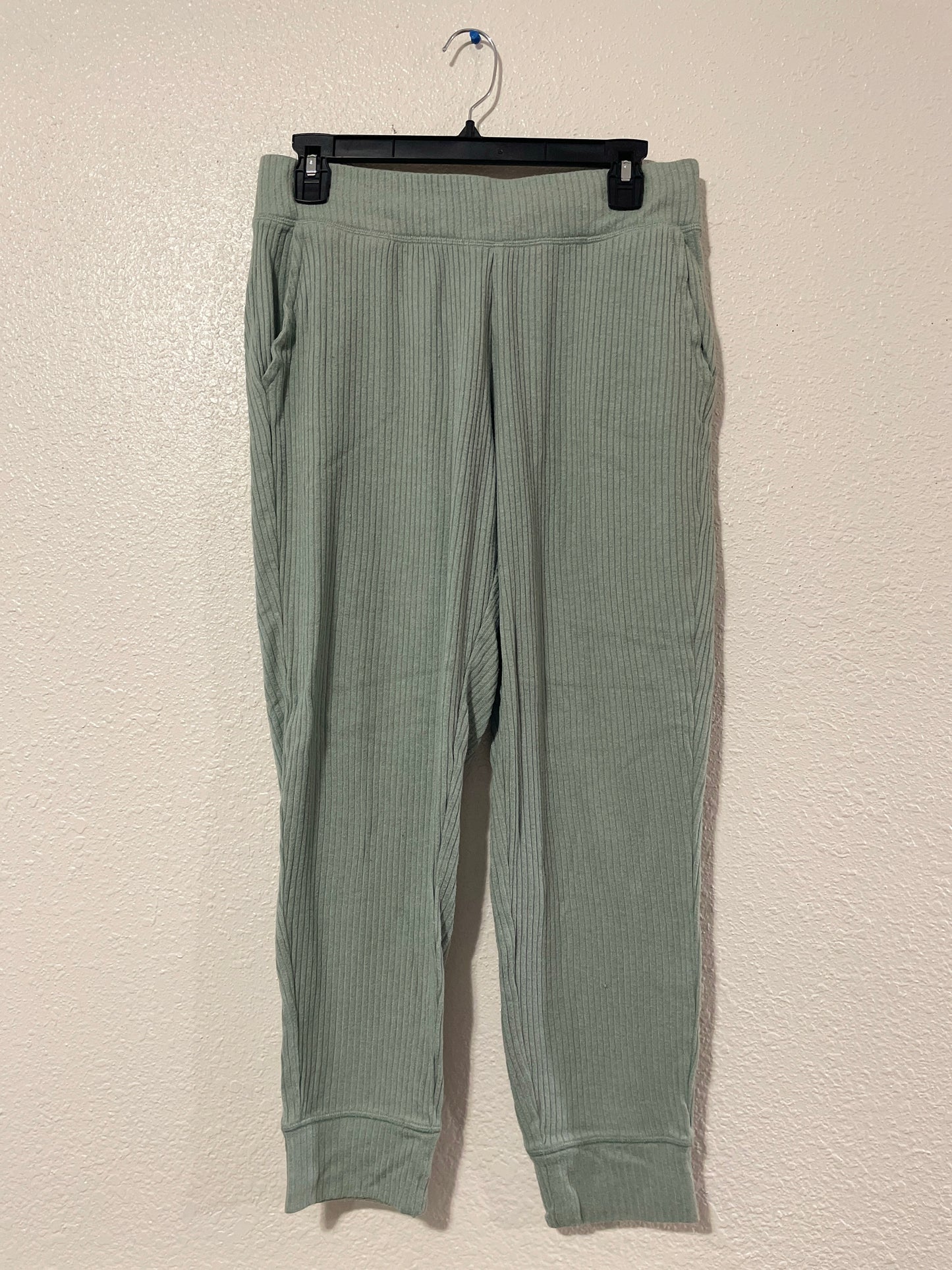 Teal Ribbed Lounge Pants | From the Rack | Grace Thrifts
