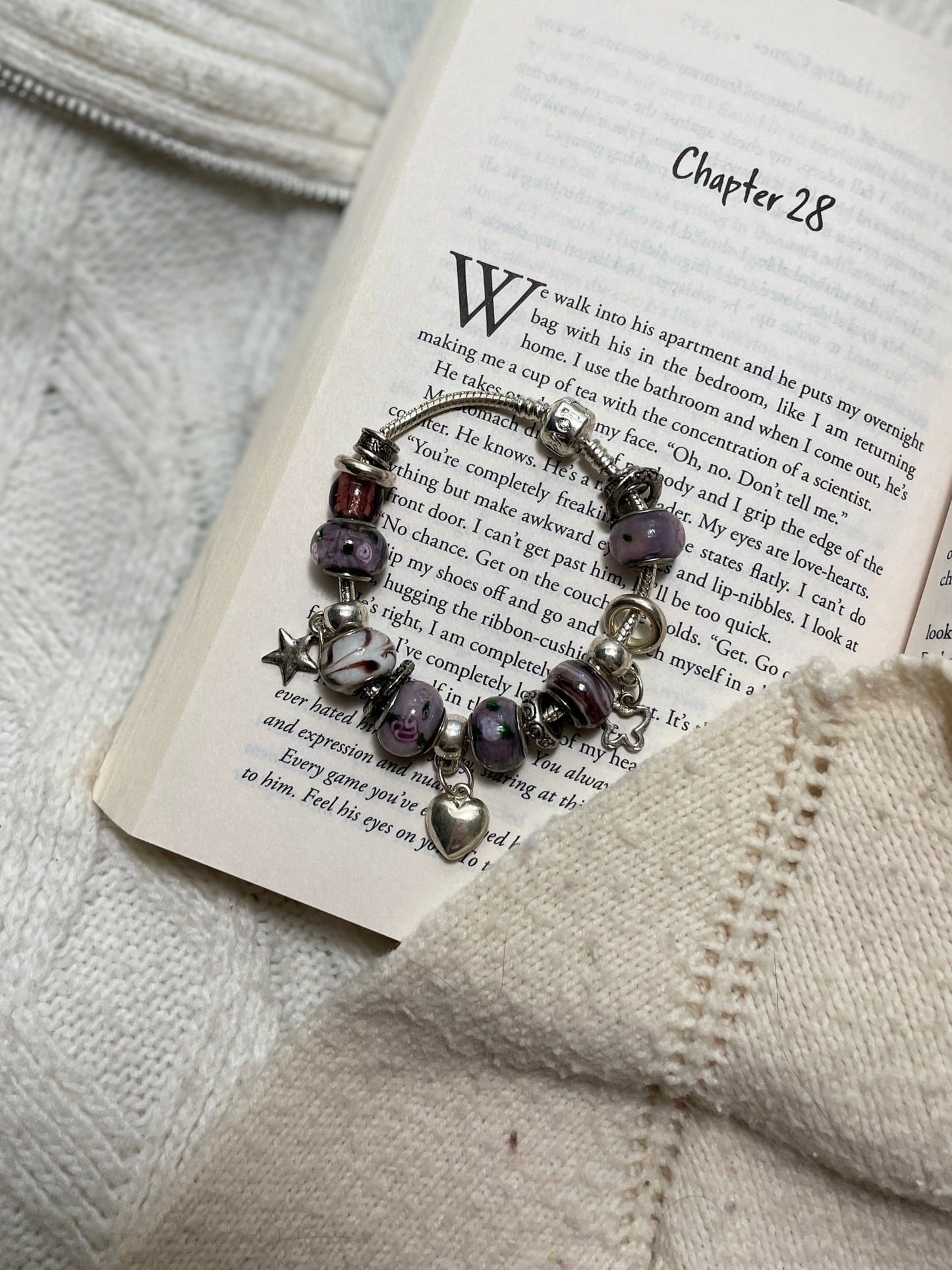 Beaded Chunky Charm Bracelet | Curated Secondhand Styles | From the Rack | Grace Thrifts | Wasilla, AK