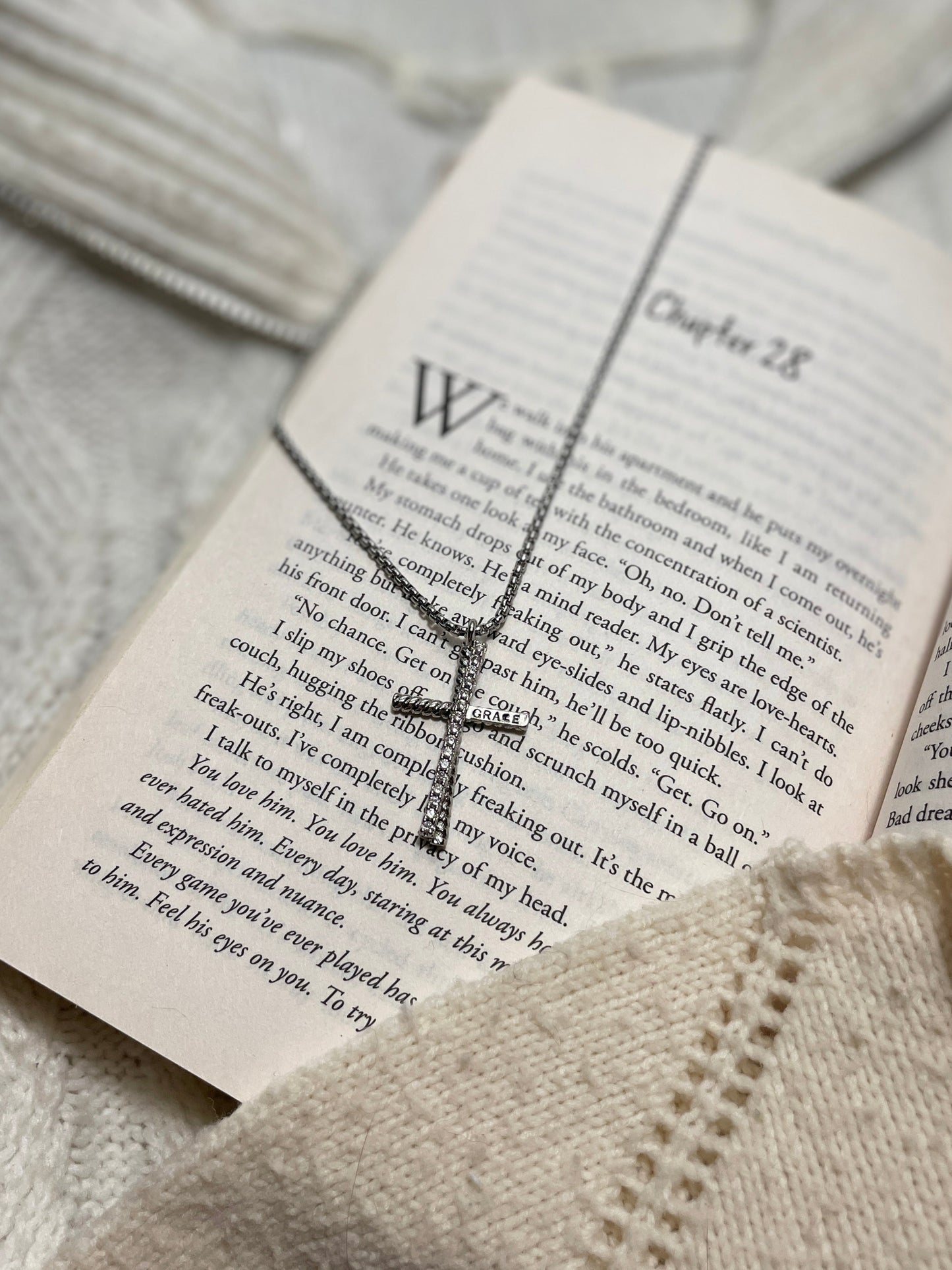 Good Works Grace Cross Necklace | From the Rack | Grace Thrifts