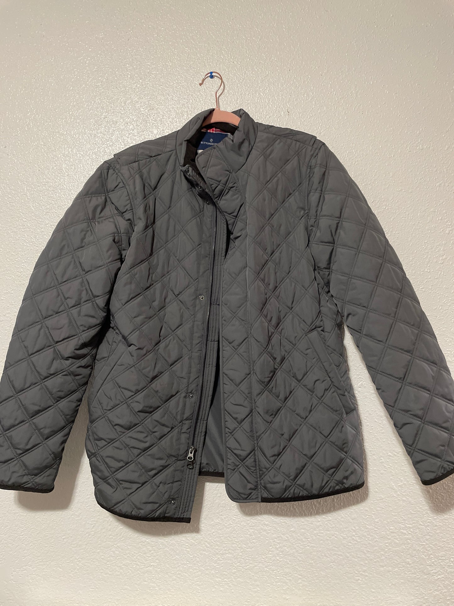 Quilted Button Up Coat | From the Rack | Grace Thrifts | Curated Secondhand Styles | Wasilla, AK