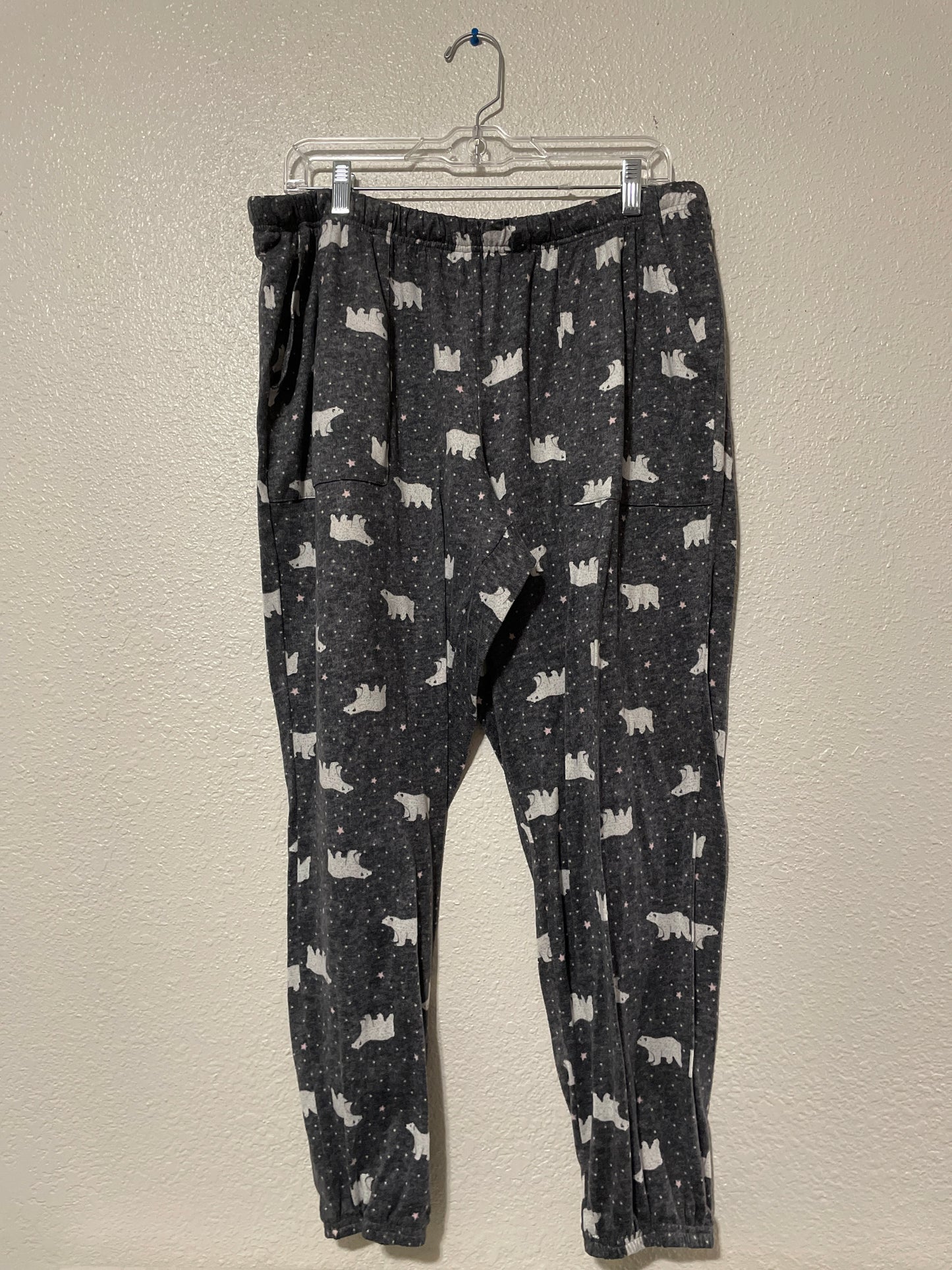 Grey Polar Bear Pajama Pants | From the Rack | Grace Thrifts