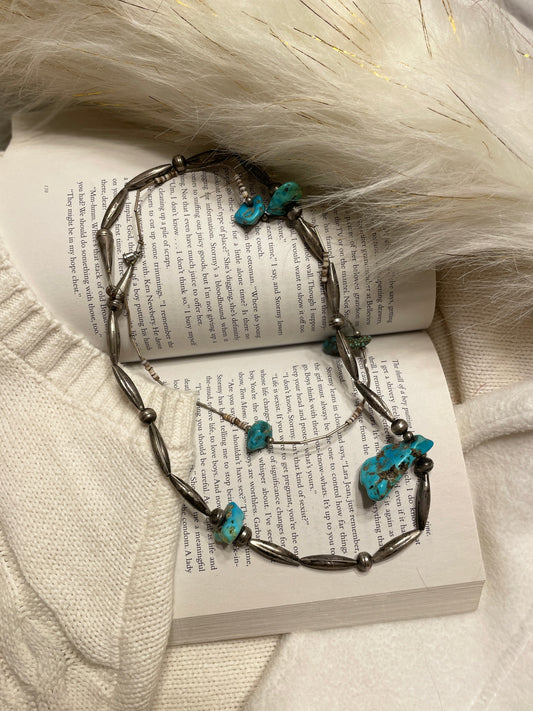 Turquoise Nugget & Heishi Necklaces | From the Rack | Grace Thrifts