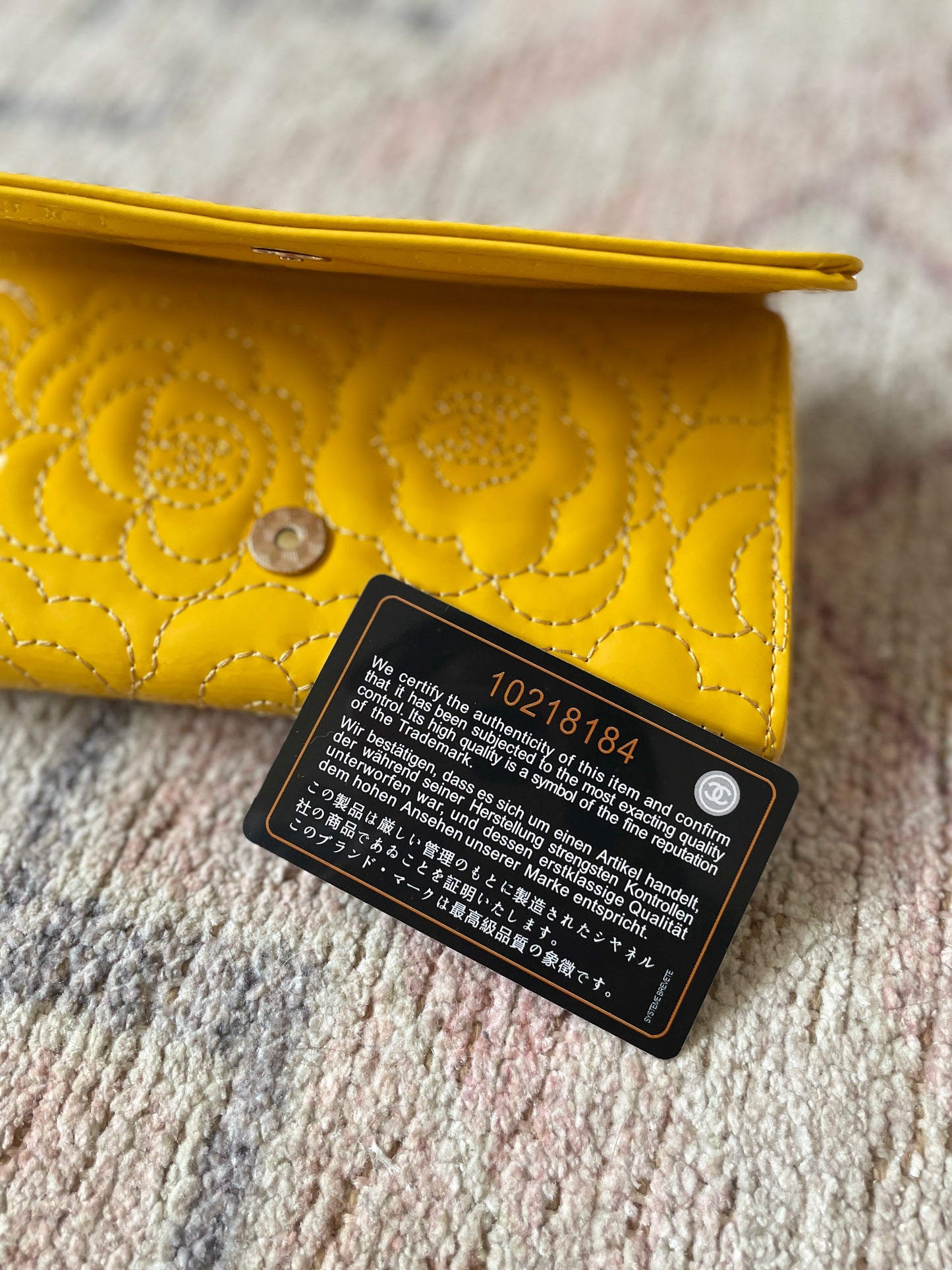 Camellia Chanel Wallet | From the Rack | Grace Thrifts