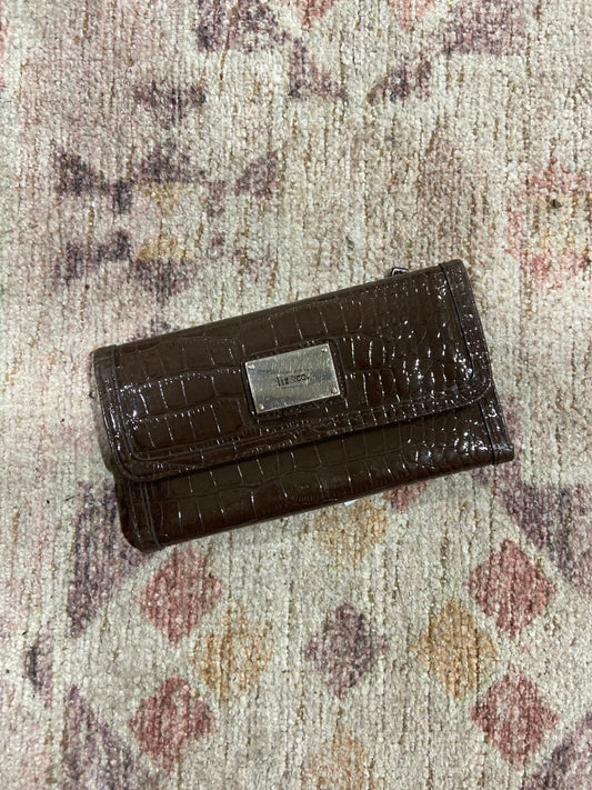 Brown Crocodile Wallet | From the Rack | Grace Thrifts