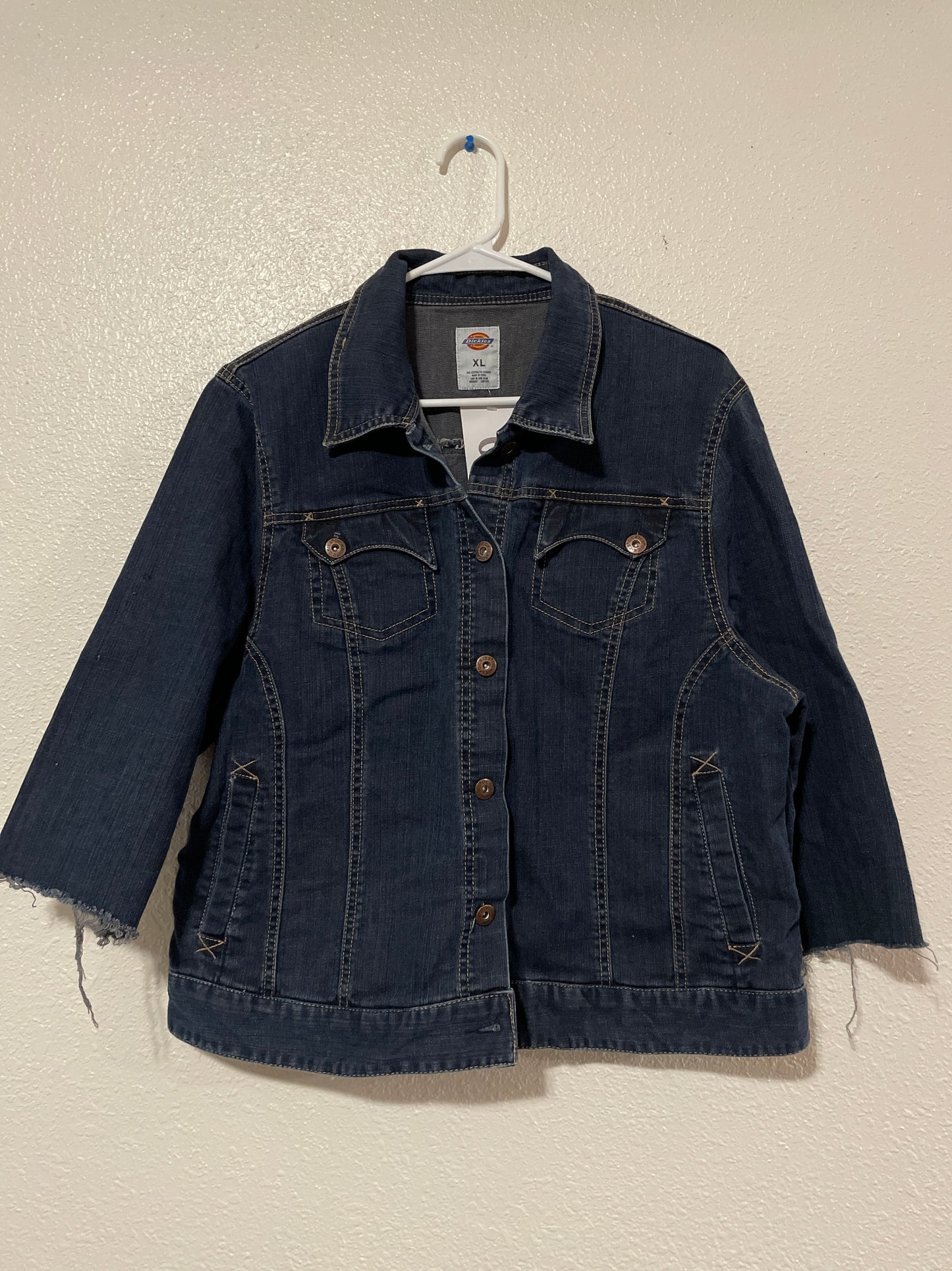 Dickies Cropped Jean Jacket | From the Rack | Grace Thrifts