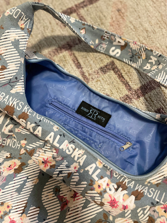Blue Alaska Tote Bag | From the Rack | Grace Thrifts