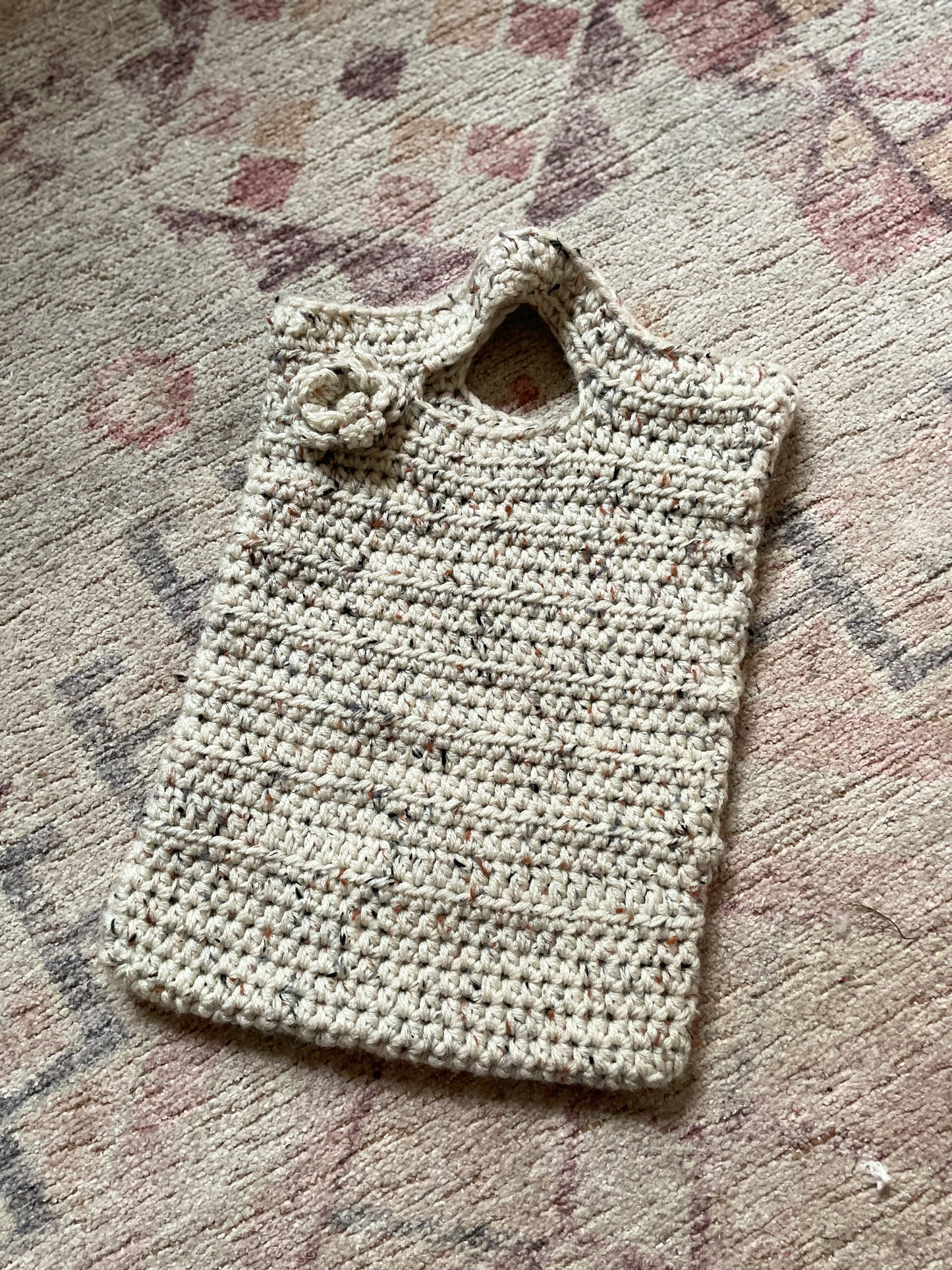 Cream Speckled Knit Bag | From the Rack | Grace Thrifts
