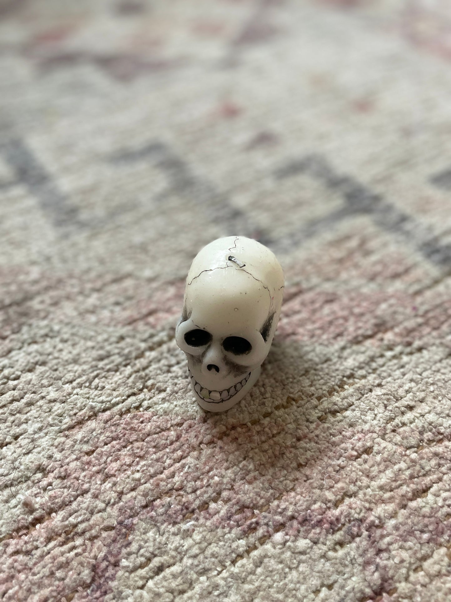 Skull Shaped Candle | From the Rack | Grace Thrifts