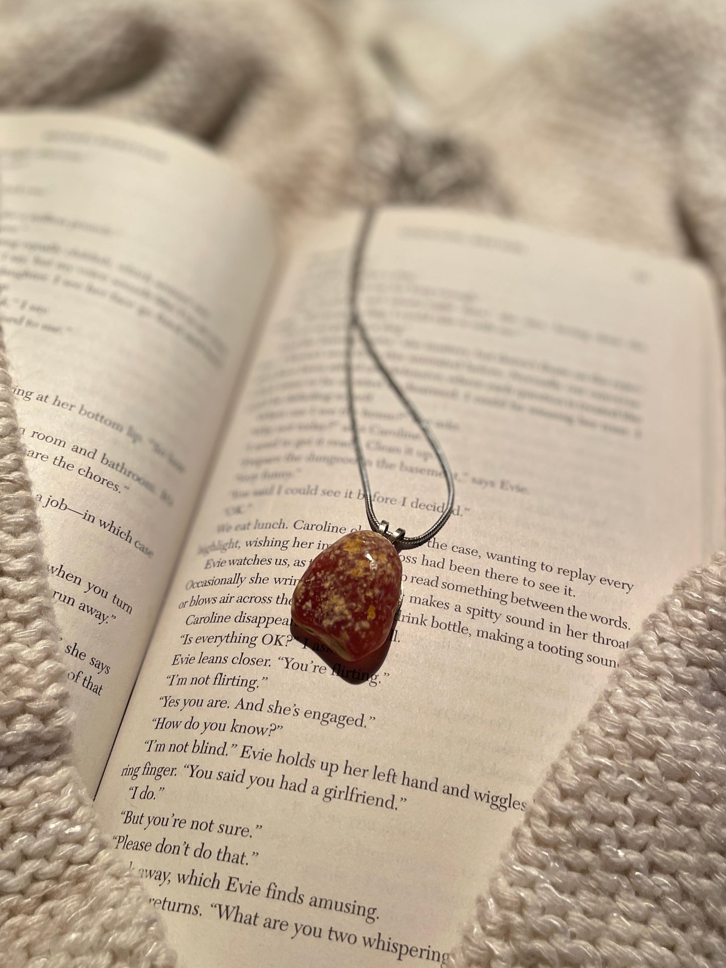Sunstone Necklace | From the Rack | Grace Thrifts