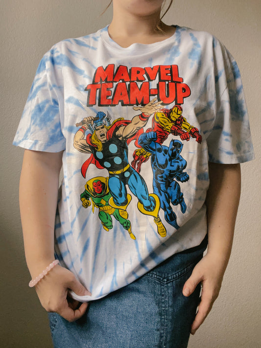 Marvel Team Up Graphic Tee | From the Rack | Grace Thrifts
