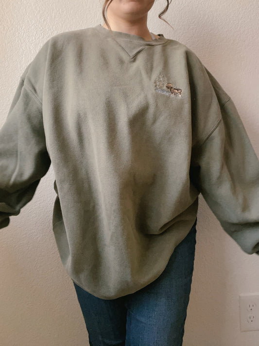 Sage Alaska Crewneck | From the Rack | Grace Thrifts