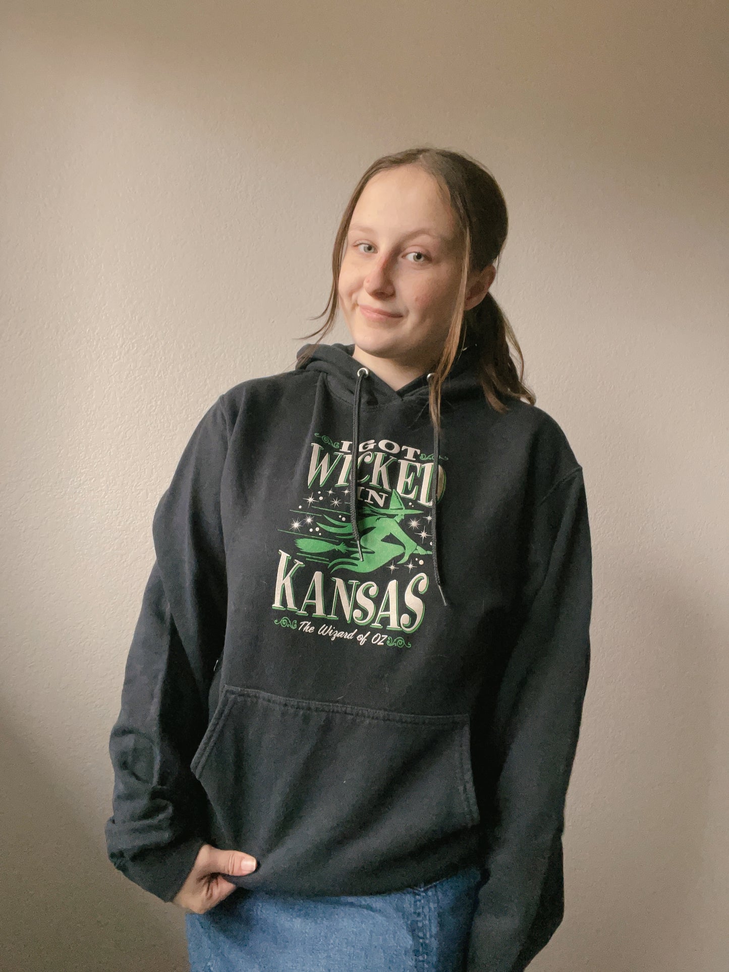 I Got Wicked in Kansas Hoodie | From the Rack | Grace Thrifts