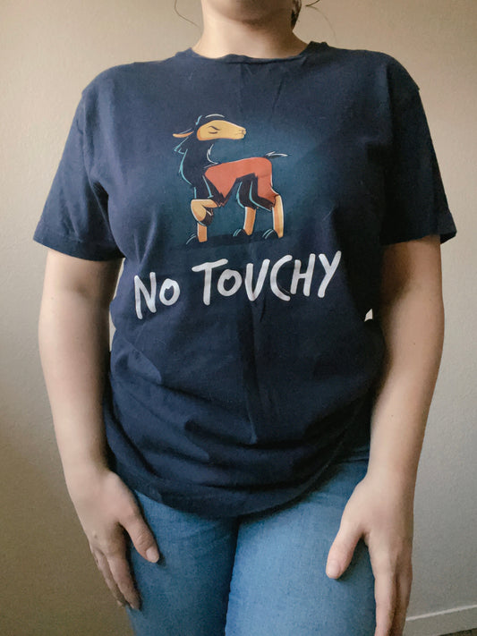 No Touchy Graphic Tee | From the Rack | Grace Thrifts