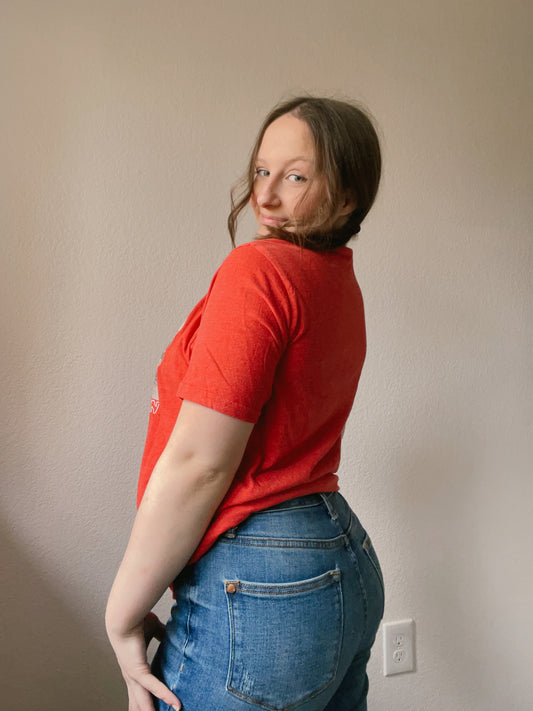 Greetings From The Office Graphic Tee | From the Rack | Grace Thrifts