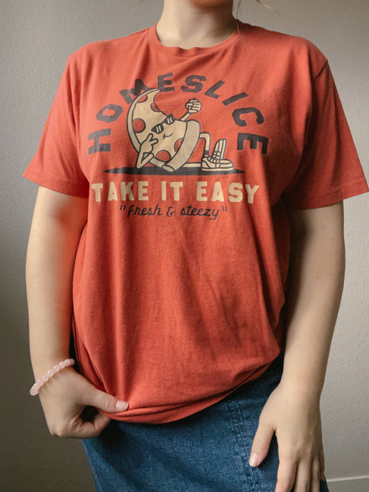 Homeslice Take It Easy Graphic Tee | From the Rack | Grace Thrifts