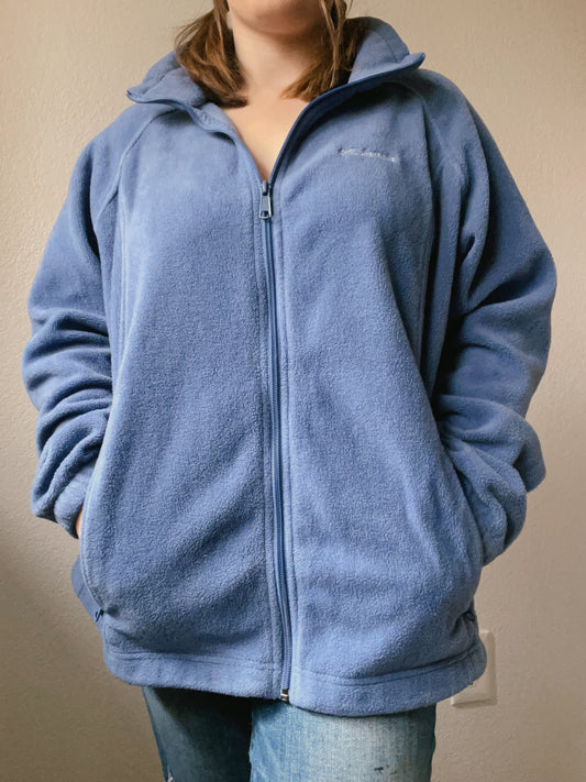 Blue Columbia Zip Up | From the Rack | Grace Thrifts