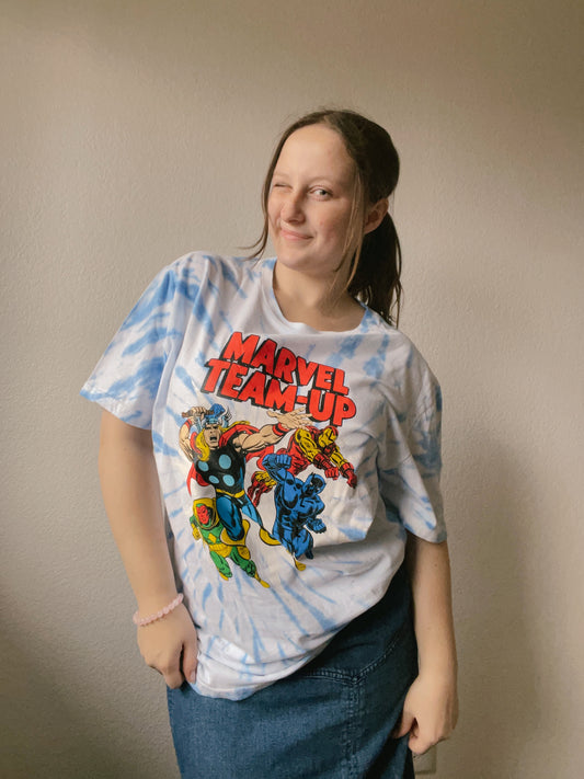 Marvel Team Up Graphic Tee | From the Rack | Grace Thrifts