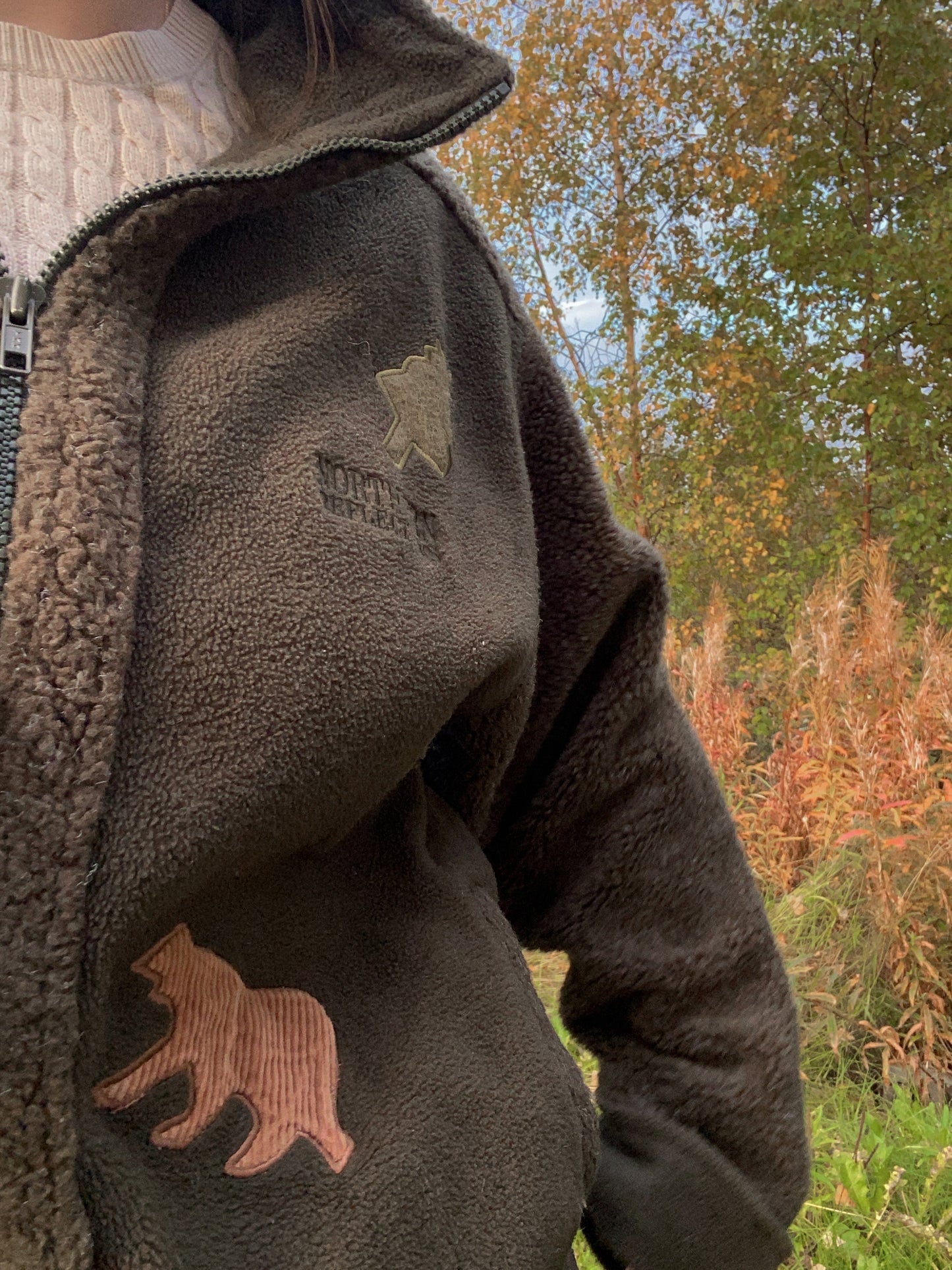 Alaskan Sherpa Zip Up Jacket | From the Rack | Grace Thrifts | Curated Secondhand Styles | Located in Wasilla, AK
