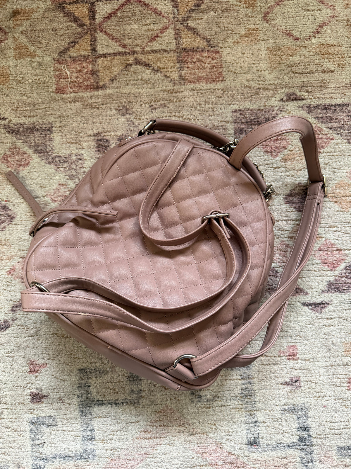 Steve Madden Quilted Backpack