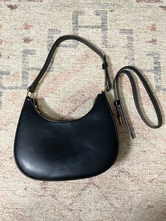 Sleek Black Purse | From the Rack | Grace Thrifts