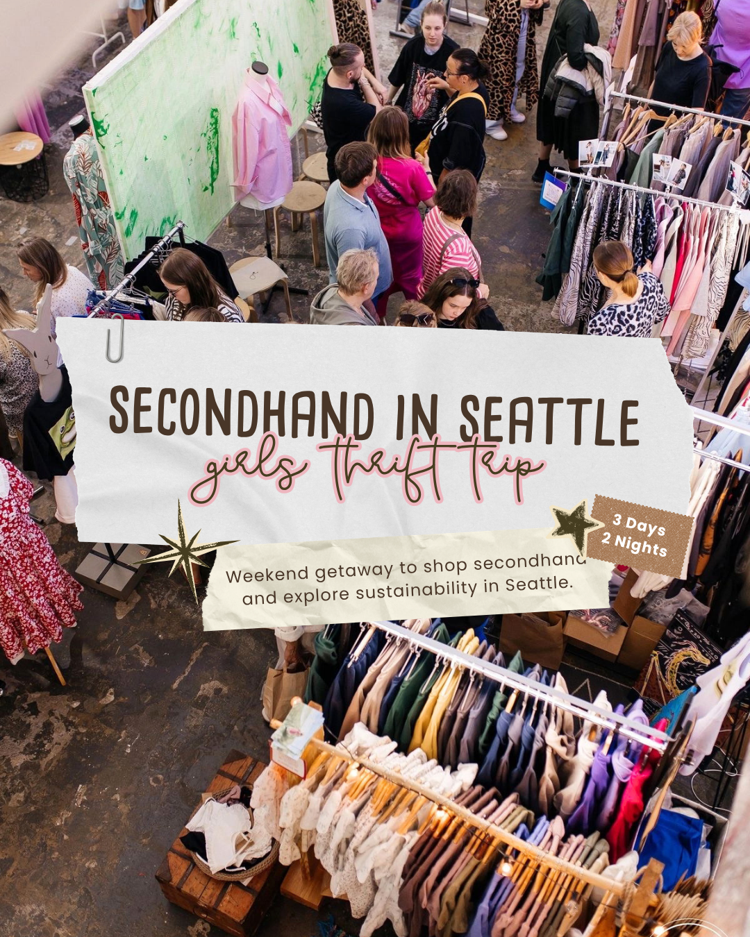 Secondhand In Seattle Girls Trip - Early Bird