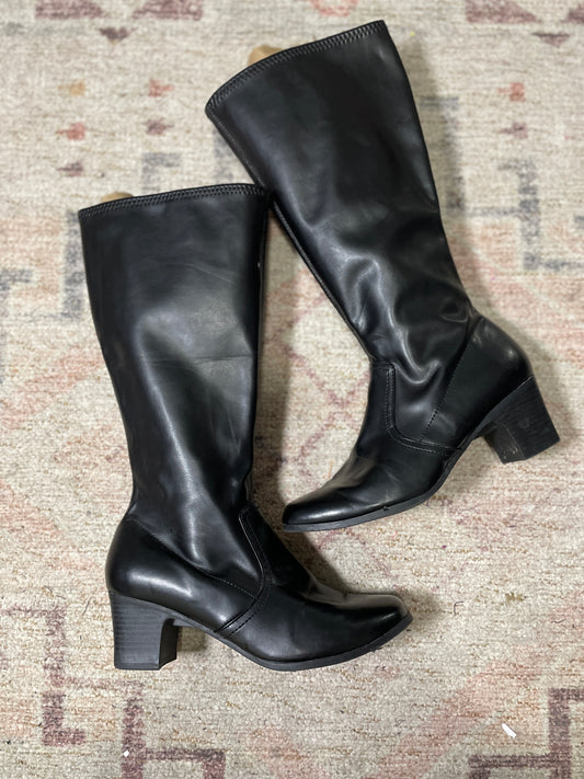 Classy Knee High Boots | From the Rack | Grace Thrifts