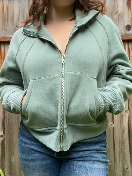 Teal Activewear Hoodie