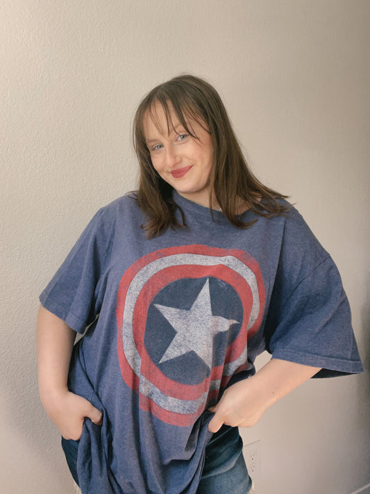 Captain America Graphic Tee