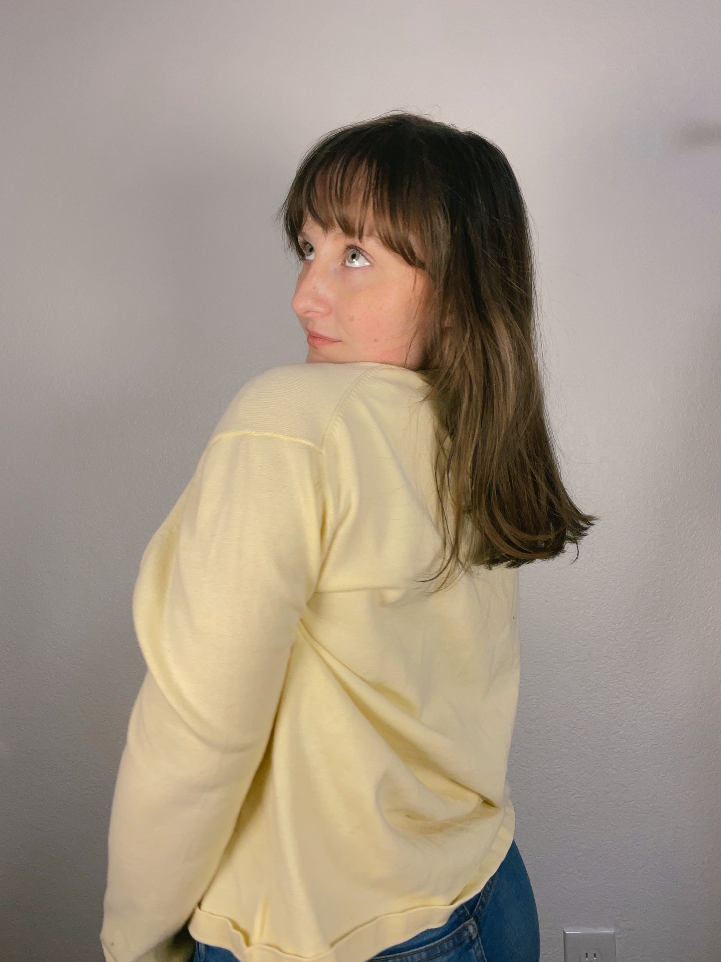 Butter Yellow Long Sleeve Top