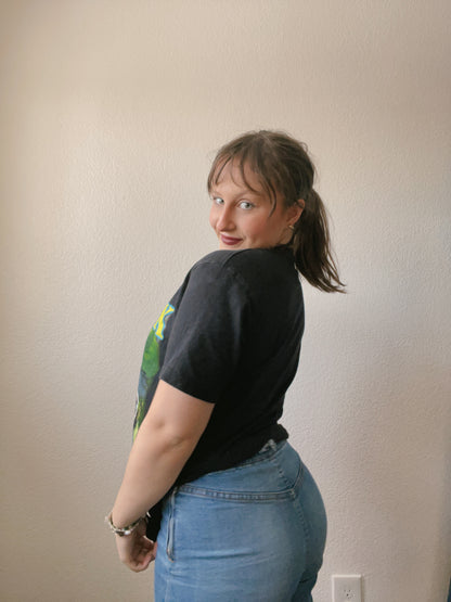 Black Shrek Graphic Tee