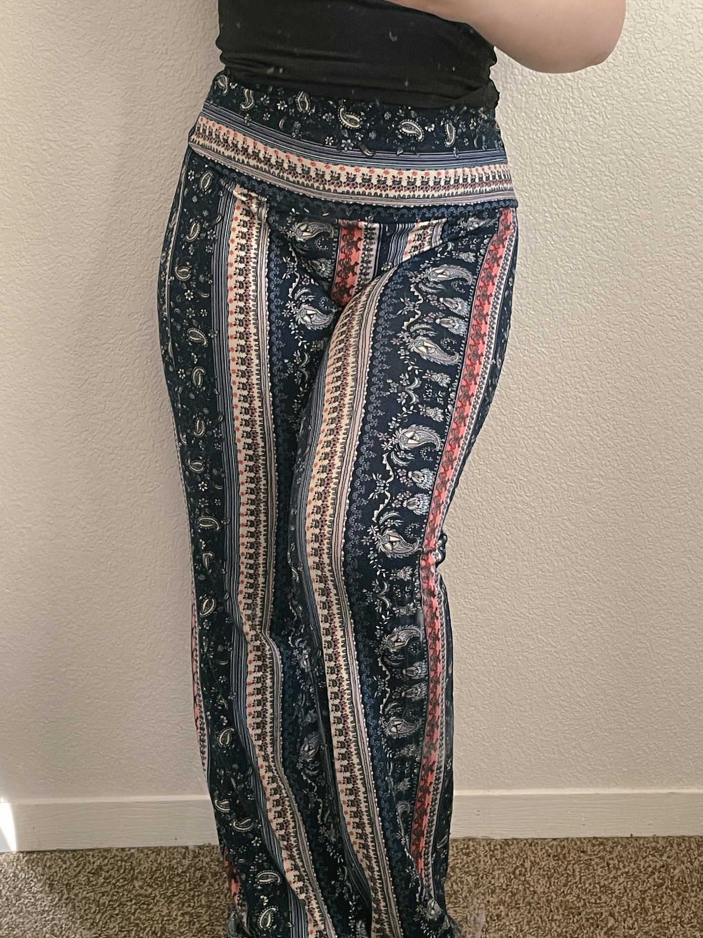 Paisley Flare Leggings