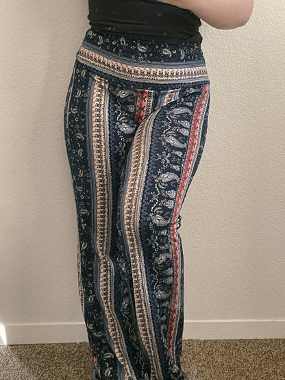 Paisley Flare Leggings