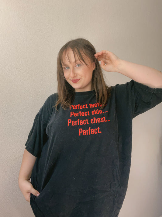 Black Perfect Graphic Tee