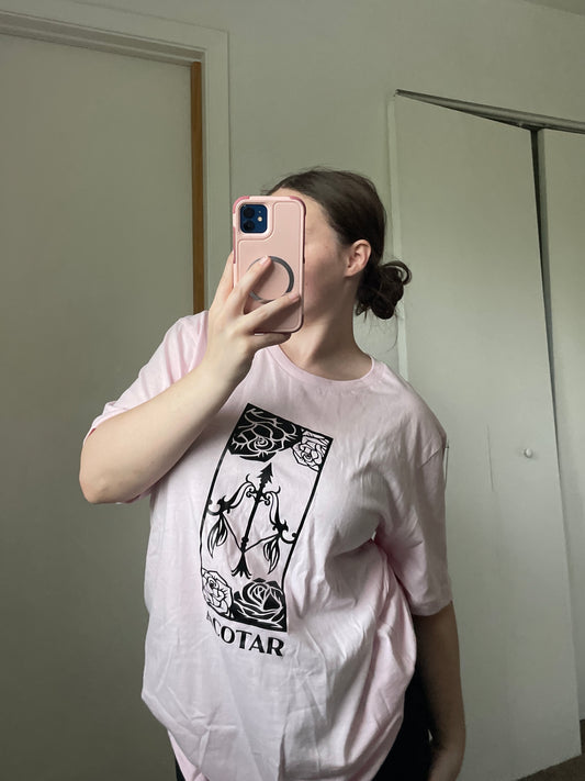 Pink ACOTAR Graphic Tee | From the Rack | Grace Thrifts