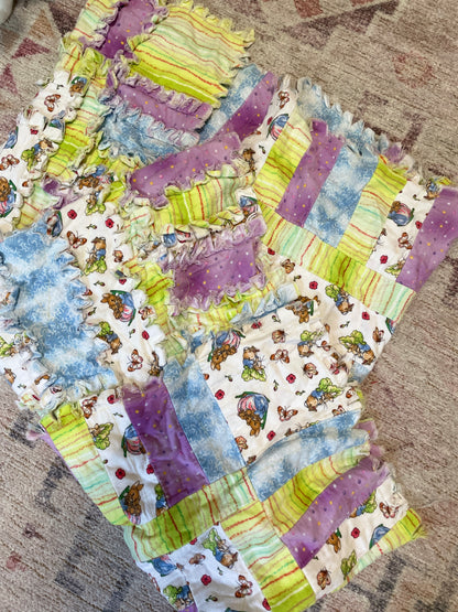 Vintage Bunny Picnic Blanket | From the Rack | Grace Thrifts